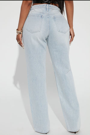 Patch Straight Leg Jeans (20)